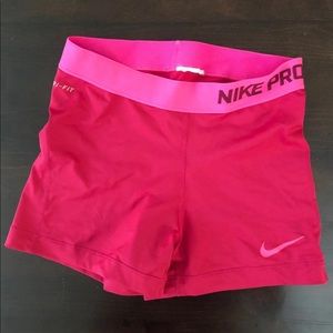 Nike Pro Spandex Shorts - Medium